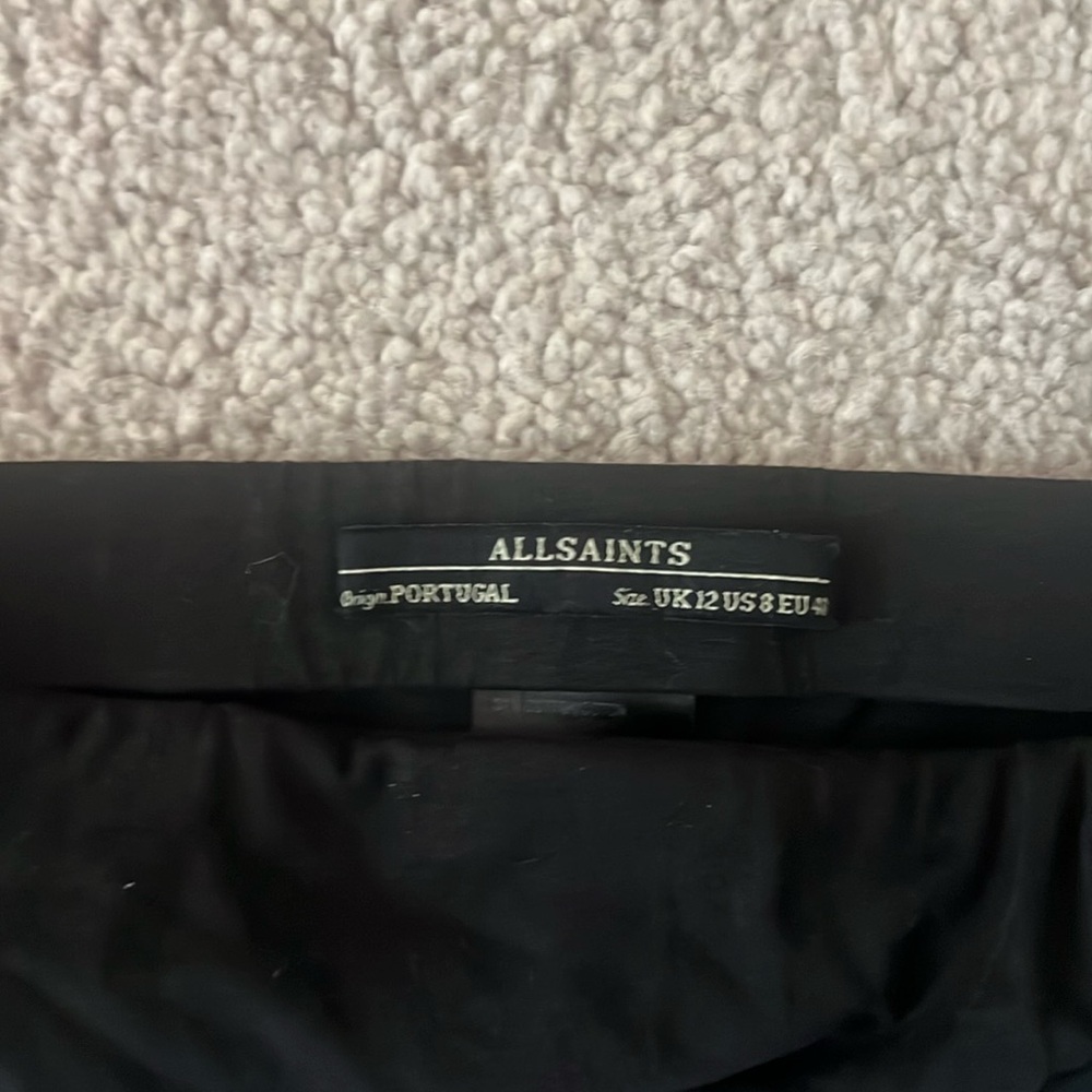 All Saint tight maxi skirt